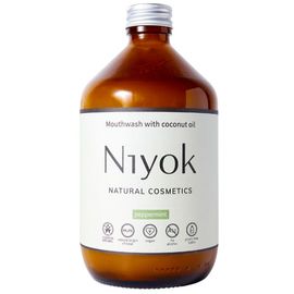 Ополаскиватель для рта NIYOK, с кокосовым маслом и мятой, 500 мл