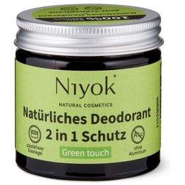 Deodorant natural NIYOK Green touch, 40 ml
