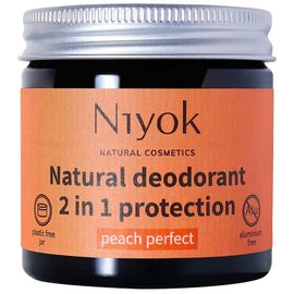 Дезодорант натуральный NIYOK peach perfect, 40 мл