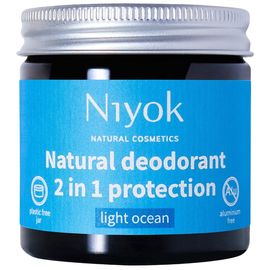 Дезодорант натуральный NIYOK light ocean, 40 мл