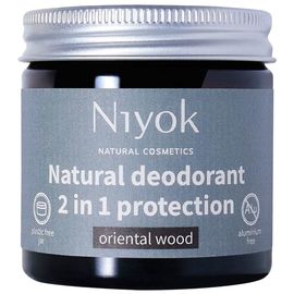 Deodorant natural NIYOK oriental wood, 40 ml