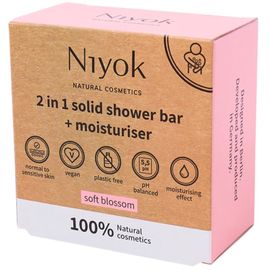 Твердое мыло для душа NIYOK Soft Blossom, 80 г