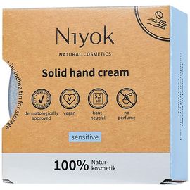 Crema solida pentru miini NIYOK Sensitiv, 50 g