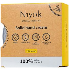 Crema solida pentru miini NIYOK Vitamina, 50 g