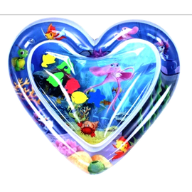 Водный коврик, для детей "Сердце", 63 x 63 cm, FP80