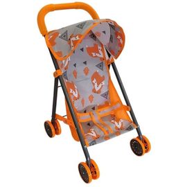 Прогулочная коляска ESSA для кукол, оранжевый принт