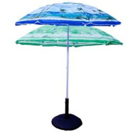 Umbrela de soare Beach, cu husa, D 150 cm