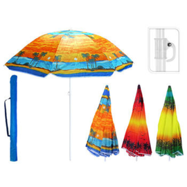 Umbrela de soare Beach, cu husa, D 180 cm