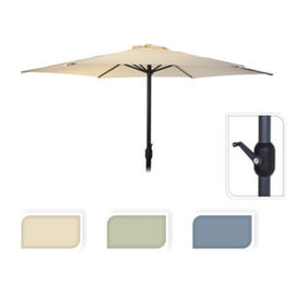 Зонт для террасы ProGarden, нога со сгибом и 6 спиц, D 3 m