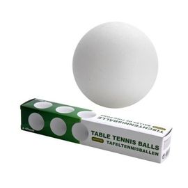 Набор шаров для настольного тенниса, белые, 6 шт