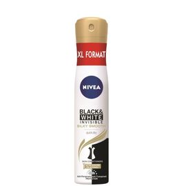 Spray NIVEA B&W Silky Smooth Fem, 200 ml