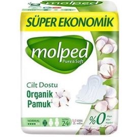 Absorbante igienice MOLPED Pure & Soft normal, 24 buc