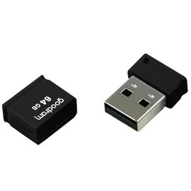 Stick GOODRAM USB 2.0, UPI2 USB, Black, 64 GB