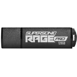 Stick PATRIOT USB 3.2, Supersonic Rage Pro, Black, 128 GB