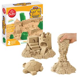 Set cu nisip kinetic si forme BUBU Castel
