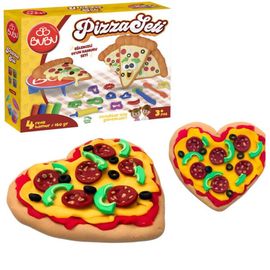 Set cu plastilina de modelat BUBU PLAY DOUGH Gatim pizza