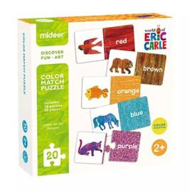 Puzzle MIDEER Unim culorile, limba engleza