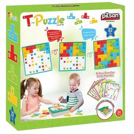 Joc de masa PILSAN T Puzzles, 32 piese