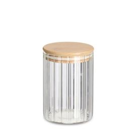 Borcan de depozitoare, cu capac, sticla, 600 ml