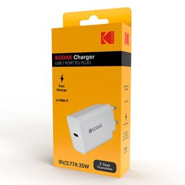 Зарядка KODAK, USB-C/220V, 1 шт