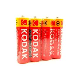Батарейки KODAK, R6 AA, цинковые, 4 шт
