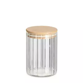 Borcan de depozitoare UJMFG-112, cu capac, sticla, 500 ml