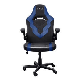 Игровое кресло TRUST, GXT 703B, RIYE, Black/Blue