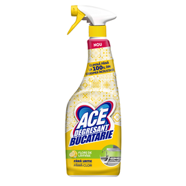 Спрей-антижир для кухни ACE Lemon, без хлора, лимон, 650 мл