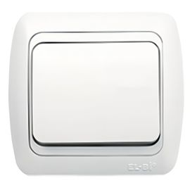 Выключатель EL-BI TUNA 502-010200-200, белый, 1/10/60