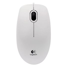 Mouse pentru calculator Logitech B100 Optical, USB, alb