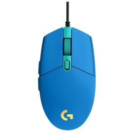 Mouse de gaming Logitech G102 LIGHTSYNC, albastru