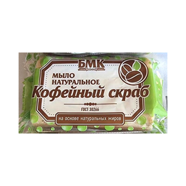 Мыло натуральное БМК, "Кофейный скраб", 180 гр