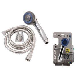 Set de dus Tendance: para dus, 4 regimuri, furtun 1.5m, suport, D8cm