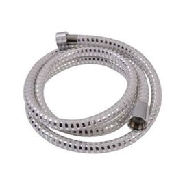 Furtun pentru dus Tendance, alb/argintiu, PVC, 1.5m
