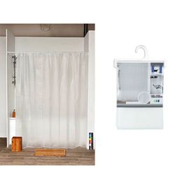 Perdea pentru dus Tendance, transparenta, PE 50%, EVA 50%, 180x200cm