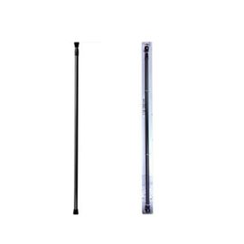 Tija pentru perdea Tendance, glisanta, neagra, aluminiu, 110-200cm