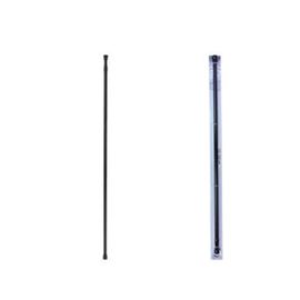 Tija pentru perdea Tendance, glisanta, neagra, aluminiu, 135-250cm