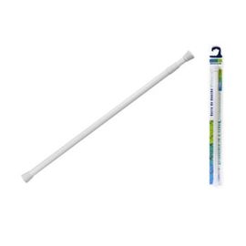 Tija pentru perdea Tendance, glisanta, alba, aluminiu, 70-120cm