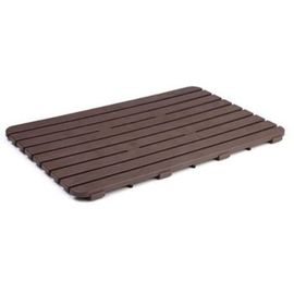 Platforma pentru dus Tatay, maro, plastic, 80x50x3cm