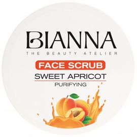 Scrub facial BIANNA Caise dulce, 250 ml