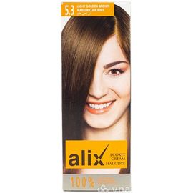 Краска для волос ALIX Light Golden Brown 5.3, 50мл