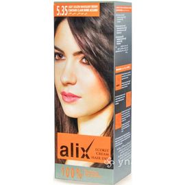Краска для волос ALIX Light Gold Mahogany Brown 5.35, 50мл
