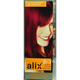 Краска для волос ALIX Medium Red Brown 7.6, 50мл