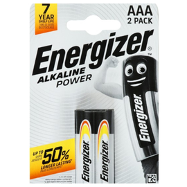 Baterii ENERGIZER Alcaline Power AAA, 2 buc