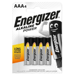 Baterii ENERGIZER Alcaline Power AAA, 4 buc