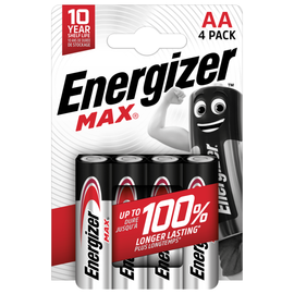 Батарейки ENERGIZER Max Alcaline AA, 4 шт