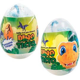 Plastilina pentru modelare TM Lovin in ou Dino 41121, 4 buc