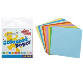 Set de hartie colorata Art&Craft, 90 foi, 11.8 х 11.8 cm