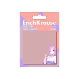 Стикеры канцелярские ERICHKRAUSE Manga, 75 х 75 мм, 50 листов,  розовый с рисунком