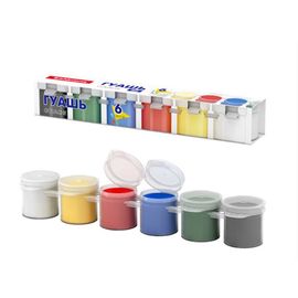 Gouache ERICHKRAUSE, 6 culori, 15 ml